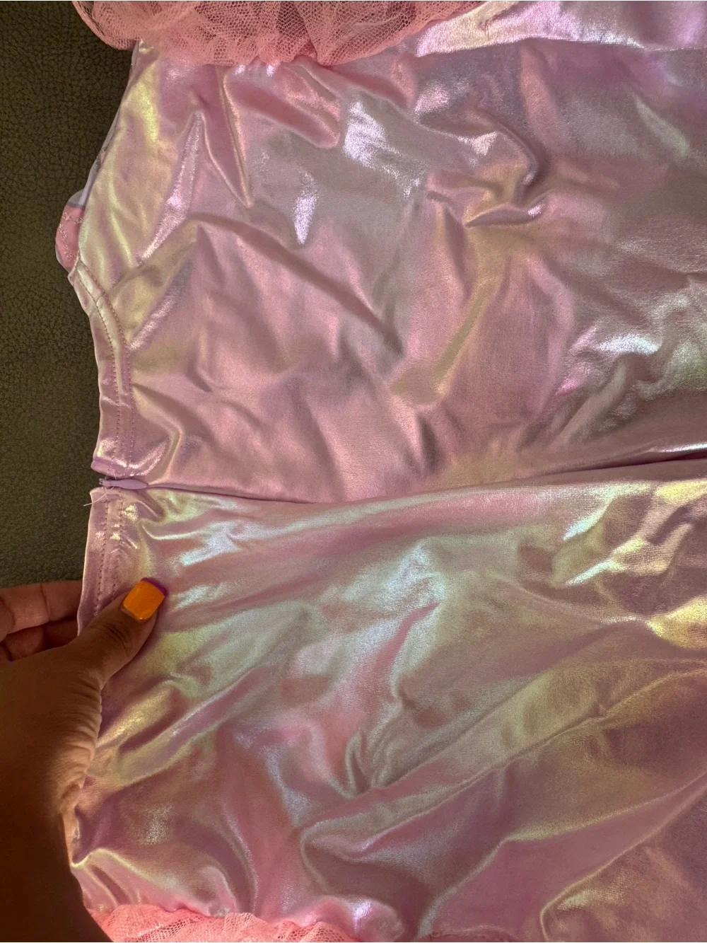 Spirit Cotton Candy Clown Costume - Pink - Picture 9 of 12